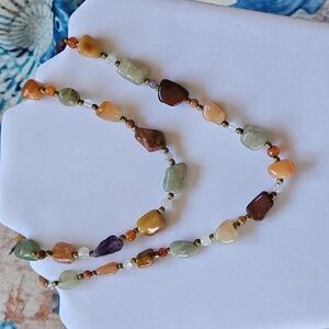 Vintage Gemstone Necklace